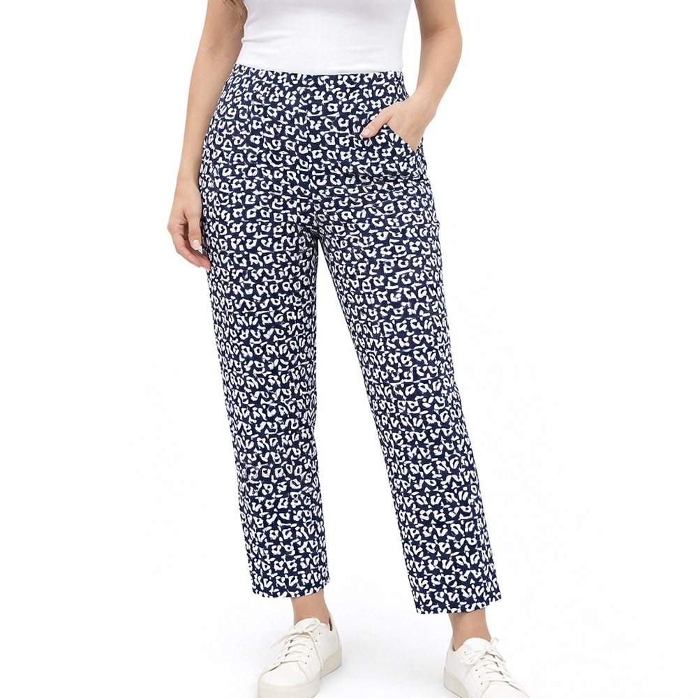 Laundry by Shelli Segal Geometric Pattern Ankle Pants Size 4